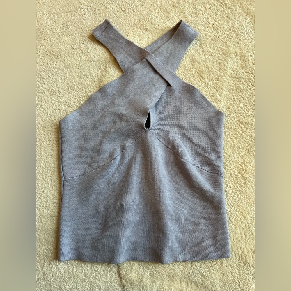 Free People Intimately Criss Cross Tank Top